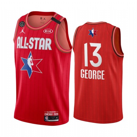 Maglia NBA Los Angeles Clippers Paul George 13 2020 All-Star Jordan Brand Rosso Swingman - Uomo
